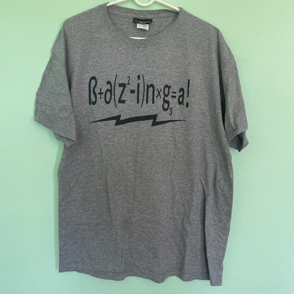 Math Bazinga graphic tee